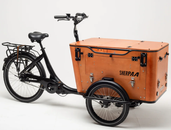 Elektro "Gastro" Lastenrad mit vielen Funktionen, 110 NM, 720 WH Akku, + großem Schirm